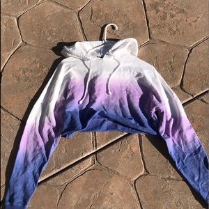 Forever 21 Ombré Hoodie